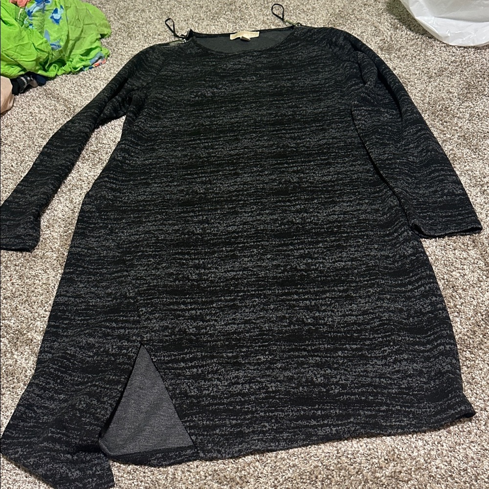 Michael Kors Black and Gray Dress